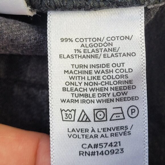 Loft Woman’s washed out black raw hem high rise jean shorts size 6/28 - Picture 9 of 12